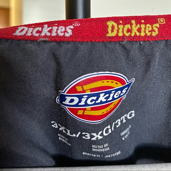 Dickies Women's Scrub Top Solid V-Neck 3XL, Pewter - Picture 6 of 8